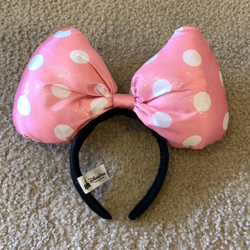 Disney parks Minnie Mouse ears bow headband